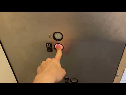 Cool Vintage Westinghouse Hydraulic Elevator at Macy's Metro Center in Washington, DC.