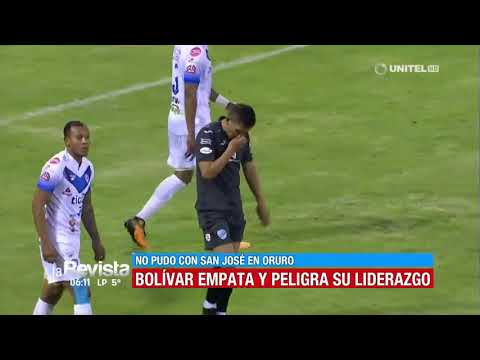 Closing, date 21: San José 2-2 Bolívar