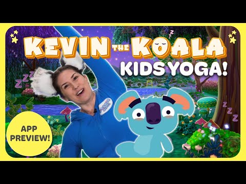 Kevin the Koala Can't Sleep π¨ π€ | Kids Bedtime Yoga Adventure