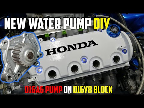 D-Series Water Pump Replacement - Turbo Honda Civic