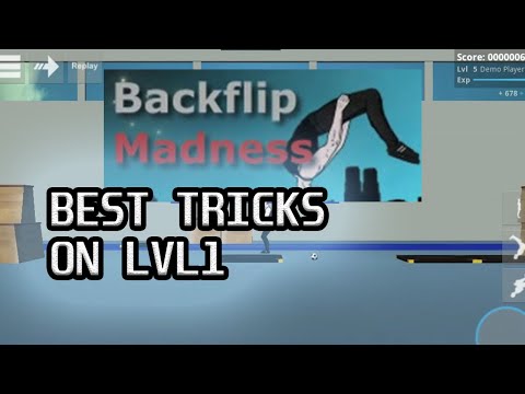 backflip madness - best tricks on lvl 1