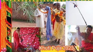 Durga puja khuti puja 2023 II # Khuti puja 2023 II Khoti puja