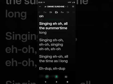 GIMME SUNSHINE - BANDITOS BONITOS - Acapella