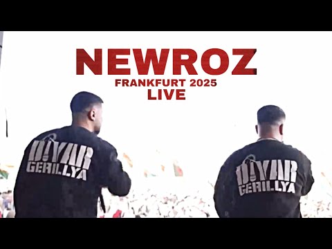 Diyar Gerillya - NEWROZ LIVE 2025 Frankfurt (Highlights)