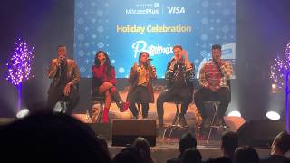 Pentatonix &quot;Hallelujah&quot; LIVE  -  Holiday Concert in Chicago (Up Close View)