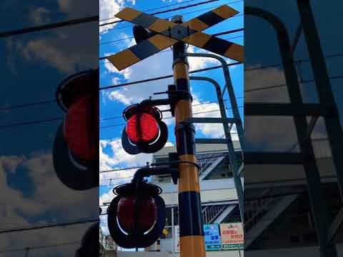 自動踏切、ハーフバリア付(フランス)