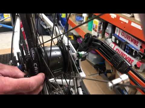 Kalkhoff Rear Wheel removal with Shimano Nexus 8-speed hub gears & Belt drive