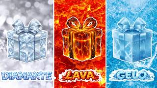 Escolha Seu Presente 🎁 Diamante💎  Lava 🌋 Gelo ❄️Quiz Tap
