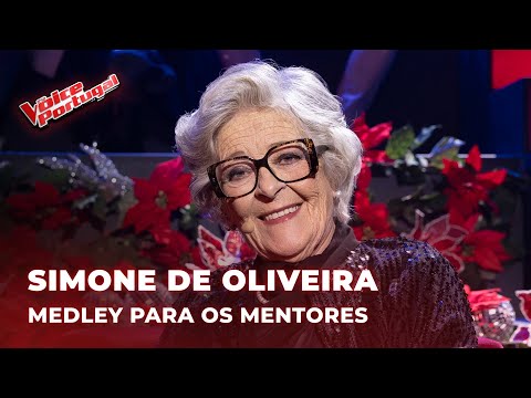 Simone de Oliveira - Medley para os Mentores | Gala de Natal | The Voice Portugal 2024