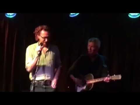 Tom Hiddleston performing at Nells in London 2018