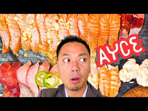 Sie haben uns empfohlen, dieses Sushi-Restaurant auszuprobieren… Jetzt wissen wir, warum!