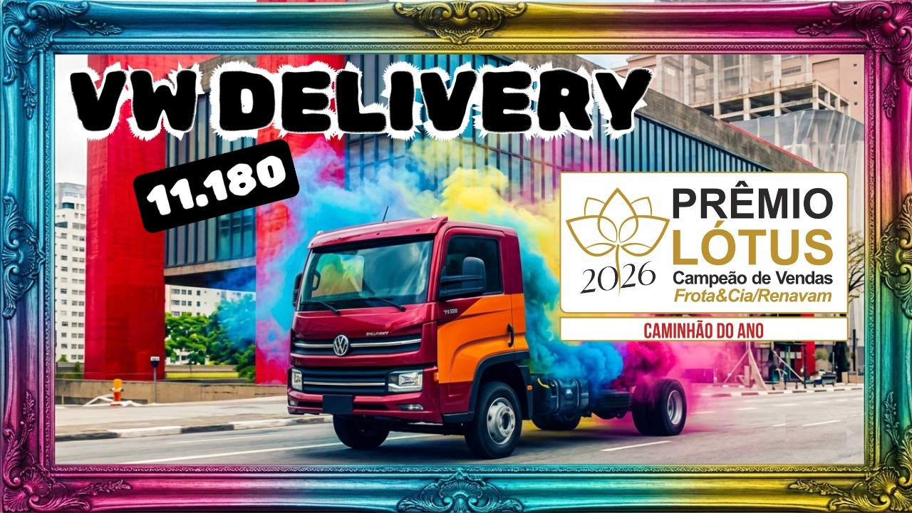 VW Delivery 11.180 é eleito o Caminhão do Ano do Prêmio Lótus 2026 | Frota&Cia
