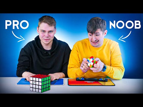 Professional Speedcuber vs Noob