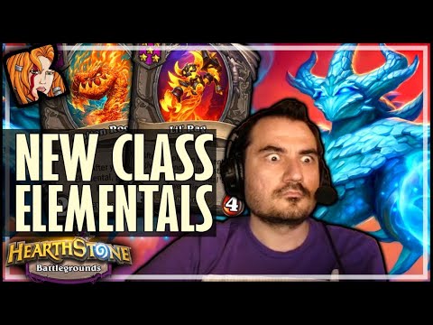 THESE ELEMENTALS ARE PREEETY GOOD! - Hearthstone Battlegrounds