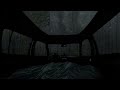Rain And Thunder Sounds 24 Hours Video With Soothing Sounds For Relaxation And Sleep Rain On Car