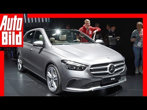 Mercedes B-Klasse (Paris 2018) Sitzprobe / Messe / Review