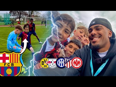 Ich besuche das krasseste U10 Jugendturnier Europas – pure Gänsehaut! 🚨😱 - U10 Bentley Cup