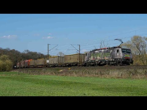 Novelis Aluzug, TX Logistik, Hectorrail und noch mehr auf der Nord-Süd-Strecke bei Haunetal