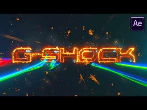 Easy After Effects Tutorial Particles Logo Text Animation Download Free Template
