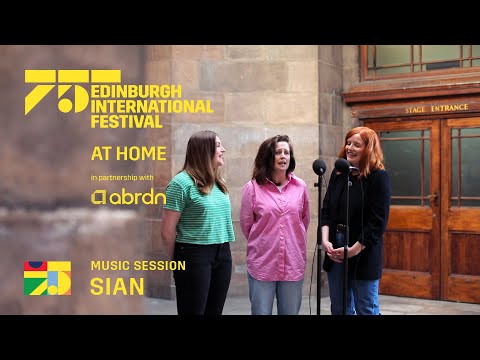 Sian perform ‘Na Gamhna Geala’ at Leith Theatre's stage door | At Home in partnership with abrdn