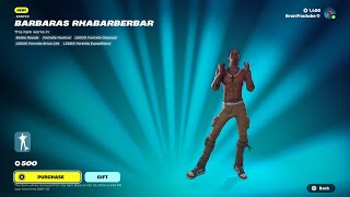 Barbaras Rhabarberbar | Fortnite Emote