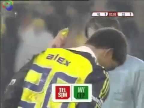 Alex de souza wonderfull freekick against galatasa