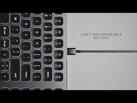 Compact Backlit Bluetooth Keyboard