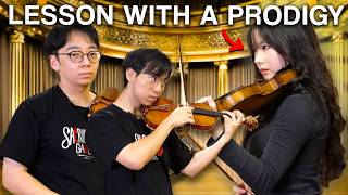 Prodigy Teaches us How to Play Violin (Ft. Chloe Chua)