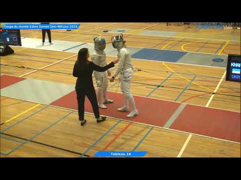 Sint Niklaas World Cup 2023 SWS - L16 - Olga Kharlan UKR v Anna Marton HUN