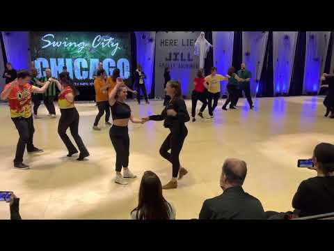 Swing City Chicago 2022 | Advanced Strictly | Lex & Skylar | Song 3