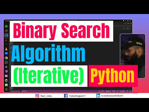 Binary Search Algorithm Using Python Iterative Method Maang Interview Preparation