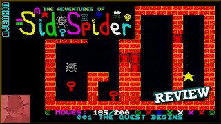 The Adventures of Sid Spider : Homebrew from 2002 - on the ZX Spectrum 128K !! with Commentary