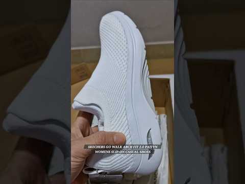 SKECHERS GO WALK ARCH FIT 2.0 PAITYN KNIT WOMENS SLIP-ON CASUAL SHOES ORIGINAL #skechers #gowalk
