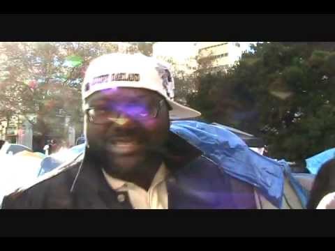 Mistah F.A.B. freestyles at Occupy Oakland Video Shoot RARE (High).flv