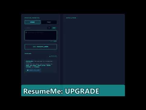 ResumeMe 소개 영상