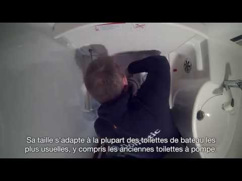 Dometic MasterFlush MF 7000 toilette à macérateur installation