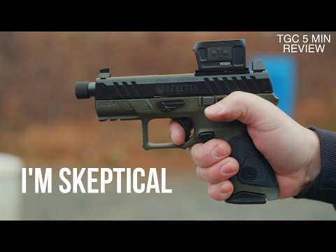 The DO-IT-ALL Gun? - Beretta APX A1 Compact Tactical 5 Minute Review!