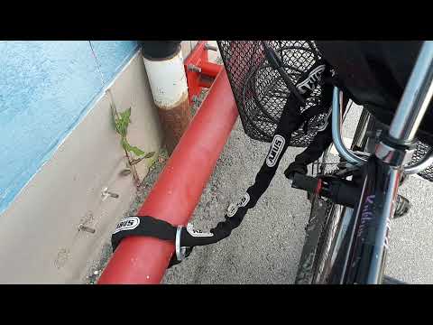 Warning: Don't buy ABUS 5950 bike lock and ABUS Plug-In Chain 6KS 130 cm. Cykellås. See description