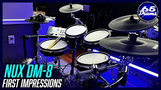 Video thumbnail for NUX DM-8 First Impressions by 65 Drums