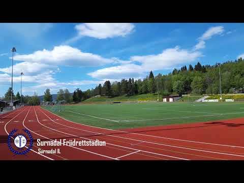 Surnadal Friidrettstadion on Nordmøre Norway | Co. Stadium of Surnadal IL