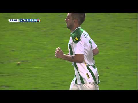 Gol de Xisco (1-1) en el Córdoba CF - Real Sociedad - HD
