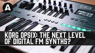 Video thumbnail for Korg OPSIX Altered FM Synthesizer - Taking Digital Synths to a Whole New Level by Andertons Synths, Keys and Tech