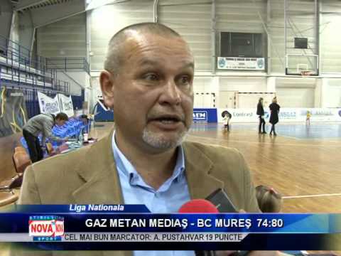 Gaz Metan a fost invinsa de BC Mures - novatv.ro