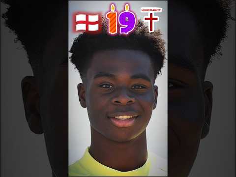 bukayo saka Before and Now 2025 #bukayosaka #player #football #england #stiifgm