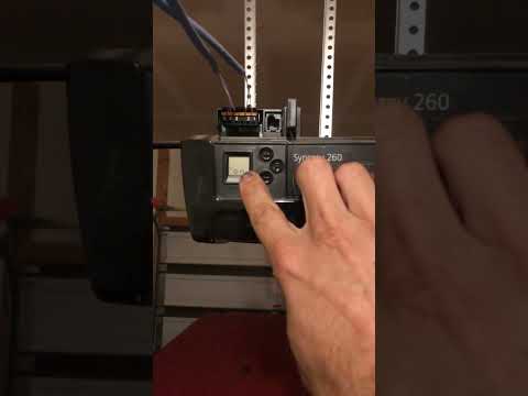 Programming garage door start and stop position (fix the gap) Marantec Synergy 260
