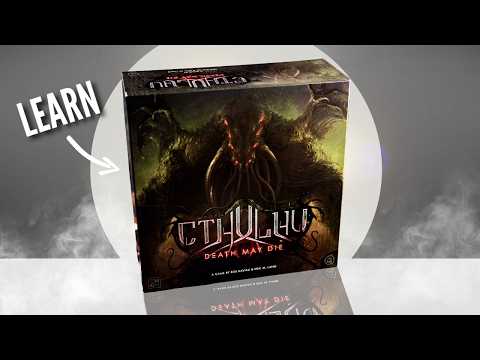 Cthulhu: Death May Die Solo Playthrough & Tutorial (Learn to Play)