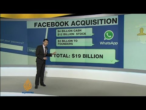 臉書砸天價190億美金買下WhatsApp (Facebook to buy messaging network WhatsApp for $19 billion)