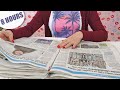 ASMR Newspapers • 8 Hours 🕗 of Page Turning • No Talking