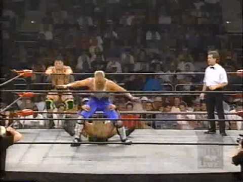 (6.23.1997) Road to BATB '97 Part 15 - Glacier & Ernest Miller vs. High Voltage