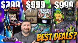 Best Home Arcade Black Friday Deals? AtGames TMNT Pinball, Alice Goes To Wonderland & Arcade1Up MK